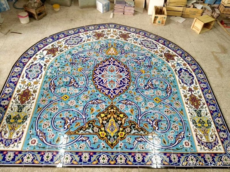 کاشی مسجدی در تهران