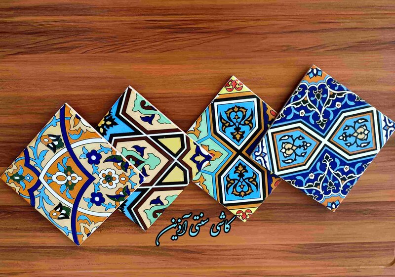 کاشی سنتی گره هفت رنگ شیراز 